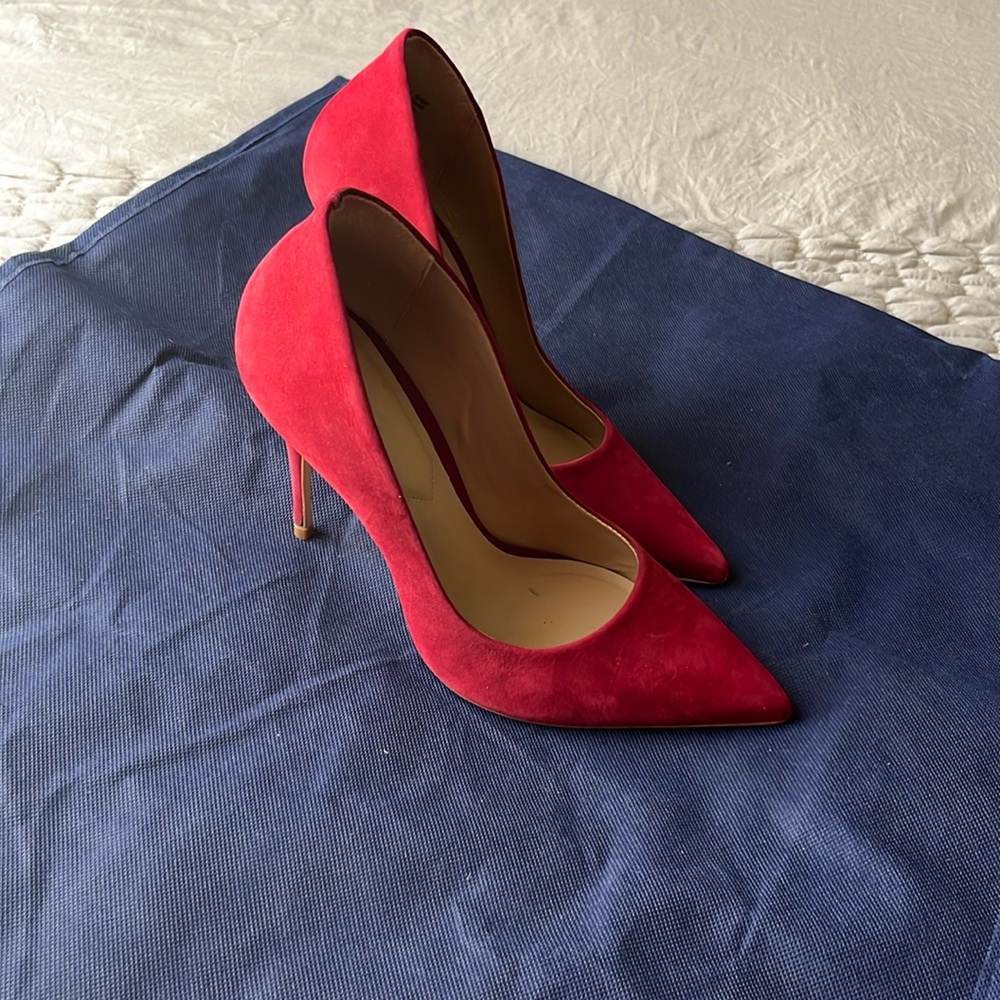 Dark red Aldo heels